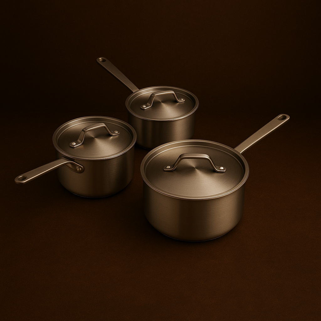 3-piece saucepan set