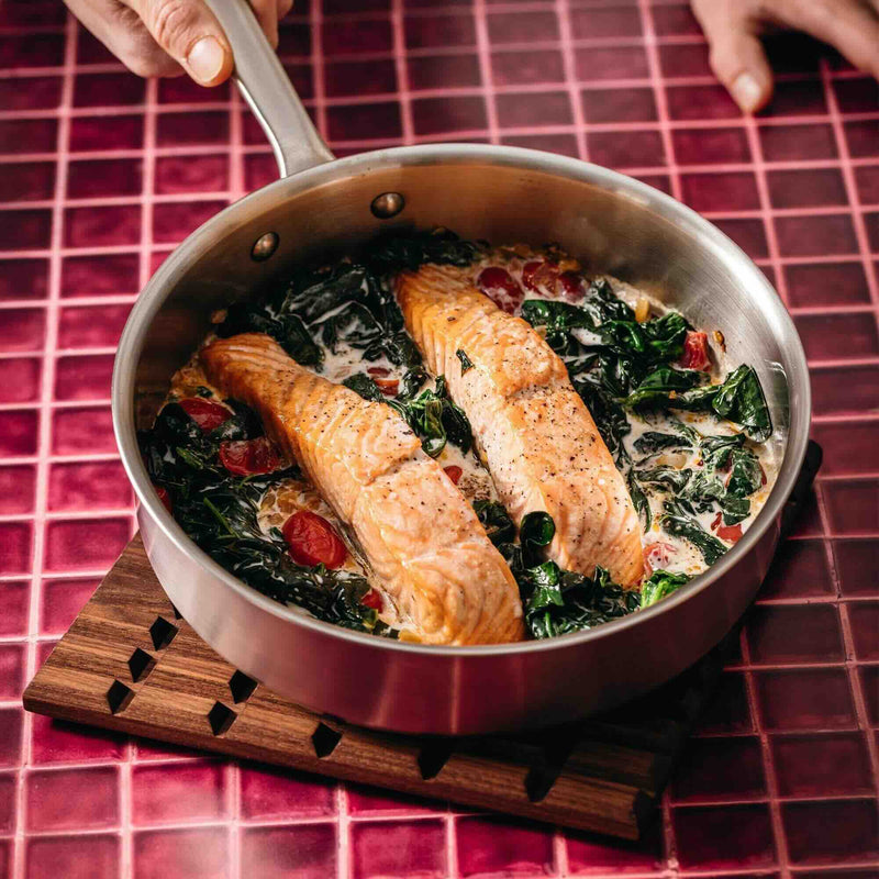The duo of sauté pans